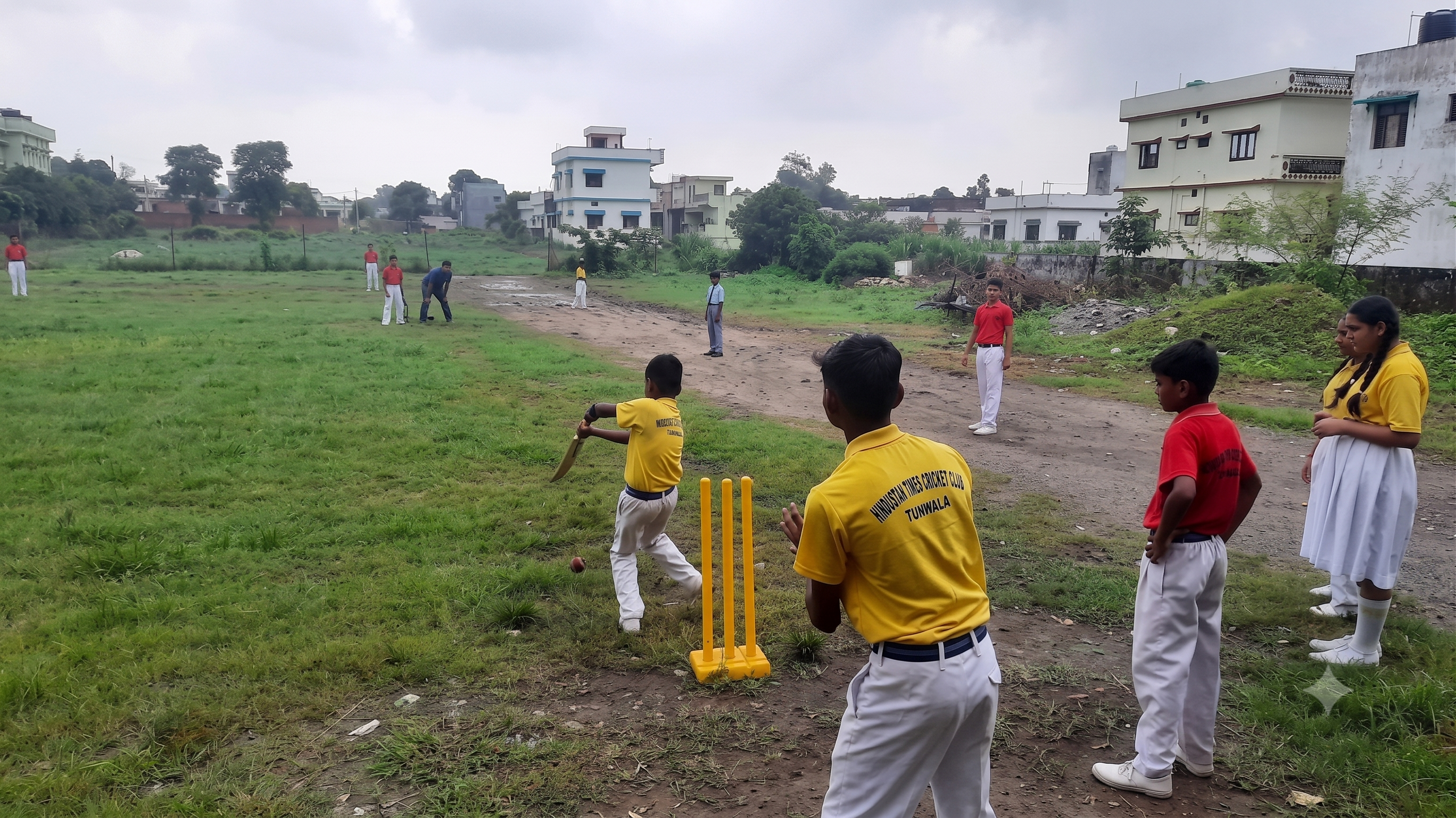 School sports field
